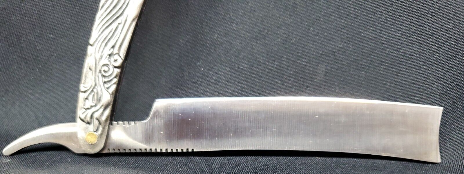 Union Razors DR1 Decorative Silver Straight Razor Ltd Ed Hard To Find! NEW! eBay