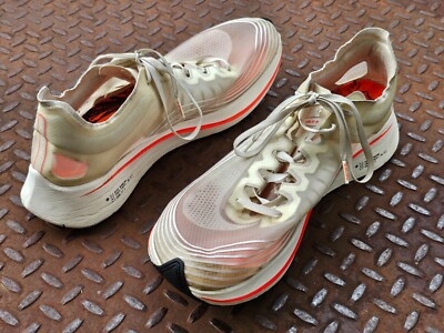 Nike Racing Men Shoes Lace Up Clear/Orange Athletic Running Sneaker Size 13US Nike Racing Men Shoes Lace Up Clear/Orange Athletic Running  main image 3