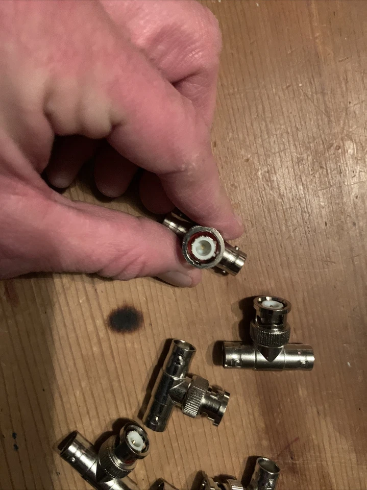 Lote de 10 conectores BNCT Arm Electronics nuevos sin caja BNC atornillados Foto 2 de 4