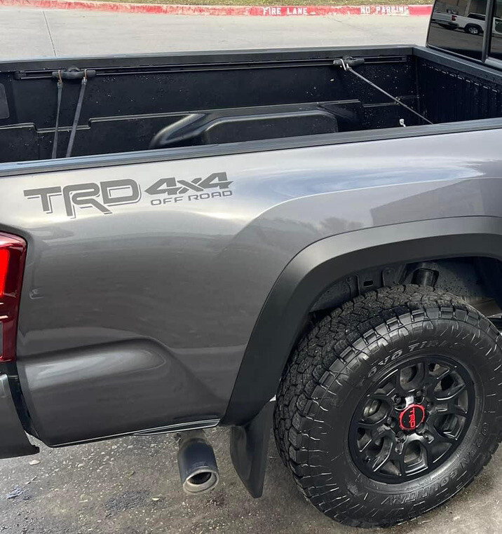 TRD 4x4 Offroad SET OF 2 Decal Toyota Tacoma Tundra Sticker Vinyl