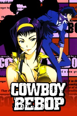 Cowboy Bebop Anime TV Series Poster 1998 - 11x17 Inches | NEW USA