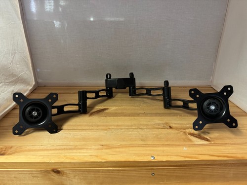 Dual Monitorständer - 2 Armig. Hält zwei LCD Bildschirme. TV Masthalterung