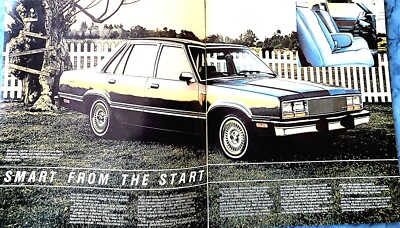 1983 Mercury Merkur Zephyr Color Brochure - Uncirculated - NICE | eBay