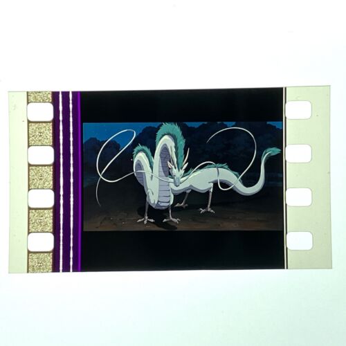 Ghibli Spirited Away Haku Dragon Form Single Frame 35mm Film Cell Strip C1 - Picture 2 of 6