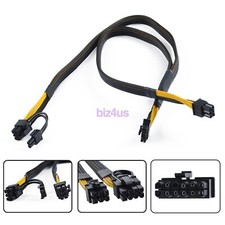 12pin to 6 8 6 2 pin GPU Video Card Power Cable for DELL PowerEdge R7525