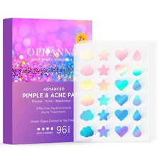 Tea Tree Oil Pimple Patches: Face Acne, Hydrocolloid Dots, Blackhead, Zit. 96pcs