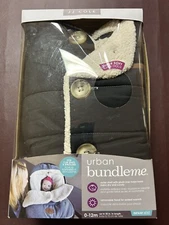 Winter JJ Cole Urban Bundleme Car Seat Stroller Blanket Cover Brand New 0-12 Mo
