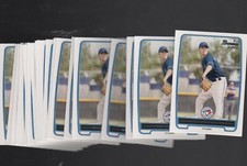 (92) COUNT LOT DREW HUTCHISON 2012 BOWMAN PROSPECTS #BP103