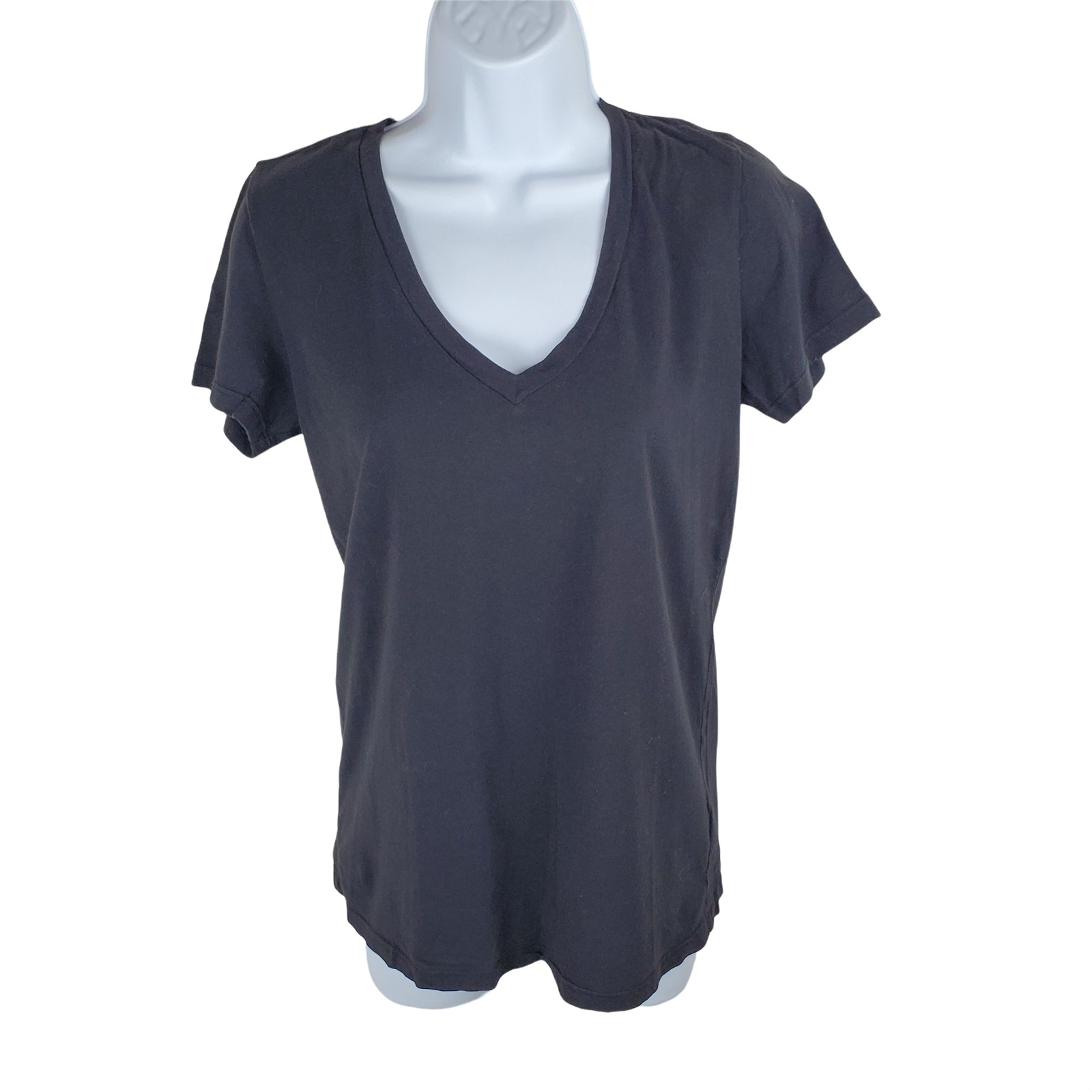 Everlane basic  top small Black  Solid supima cot… - image 1