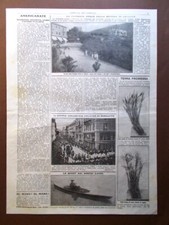 Articolo del 1914 Funerali Arciduca Francesco Ferdinando Este Volturno Gargano