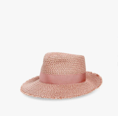 NEW Eric Javits Look Again Packable Blush Fedora Phoenix Fedora Hat | Packable Hat | Eric Javits main image 4
