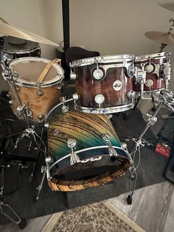 DW Exotic Collectors Series Rack Tom 12x8 MINT - Image 2 of 2