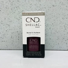 CND Shellac UV LED Gel Nail Polish - Married to Mauve #91760