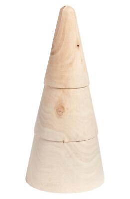 Nordstrom 284086 8-Inch Wooden Tree in Natural Wood