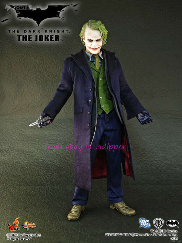 THE DARK KNIGHT ジョーカー【美品】 Perfect Hot Toys Mms68 1/6 The Dark Knight The Joker Action Figure
