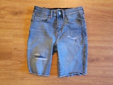 Old Navy Jean Denim Shorts Slim Boys Size 12