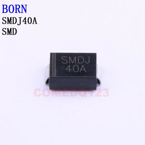 5 pièces x diodes SMDJ40A SMD BORN - TVS - Photo 1/1