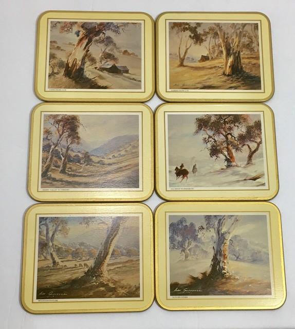 6 Vintage Jason Coasters in Original Box eBay