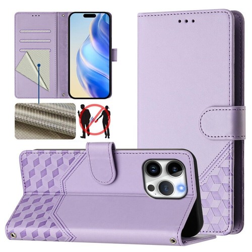 RFID Leather Wallet Case Cover For iPhone 16e 16 15 14 13 12 11 Pro Max XS Plus - Picture 75 of 91