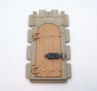 Playmobil (L3149) Middle Ages - Wooden Door Contour Stone Castle Vintage House