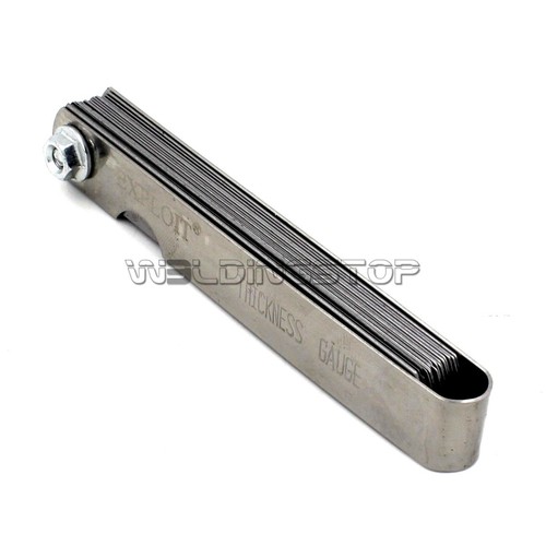 Tappet Feeler Gauge 26 Blades Metric inch thickness gage, valve feller - Picture 12 of 12