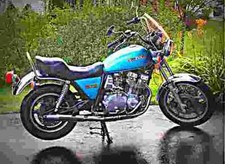 Suzuki GN 400 L 1981 3 A4 Photo Print