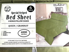 bed sheets queen set sealed never used