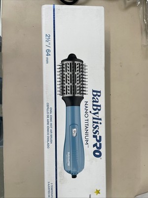 BaBylissPRO Nano Titanium Oval Ionic Hot Air Brush - 2.5 inch #BNTHB25