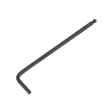 4mm Ball End Hex Key Wrench L Shaped Long Arm CR-V Repairing Tool Black