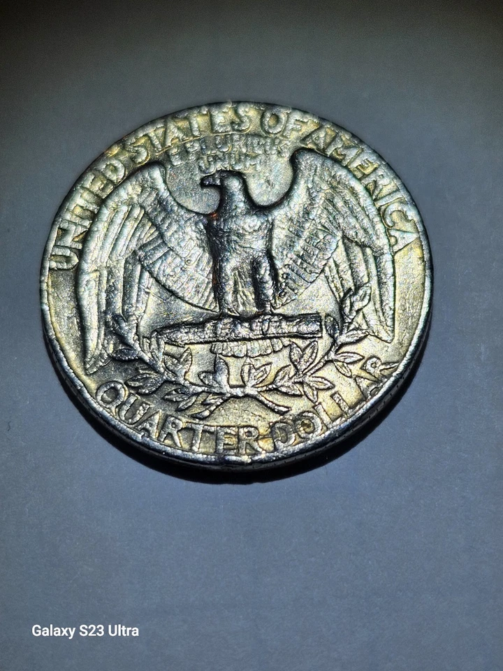 1973 Washington Quarter, Rare,DDO/DDR Die Errors, Off-centered & Letters On Rim! - Image 2 of 4