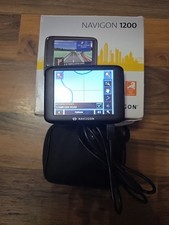 Navigon 1200 GPS Sat Nav System Uk Western Europe Maps