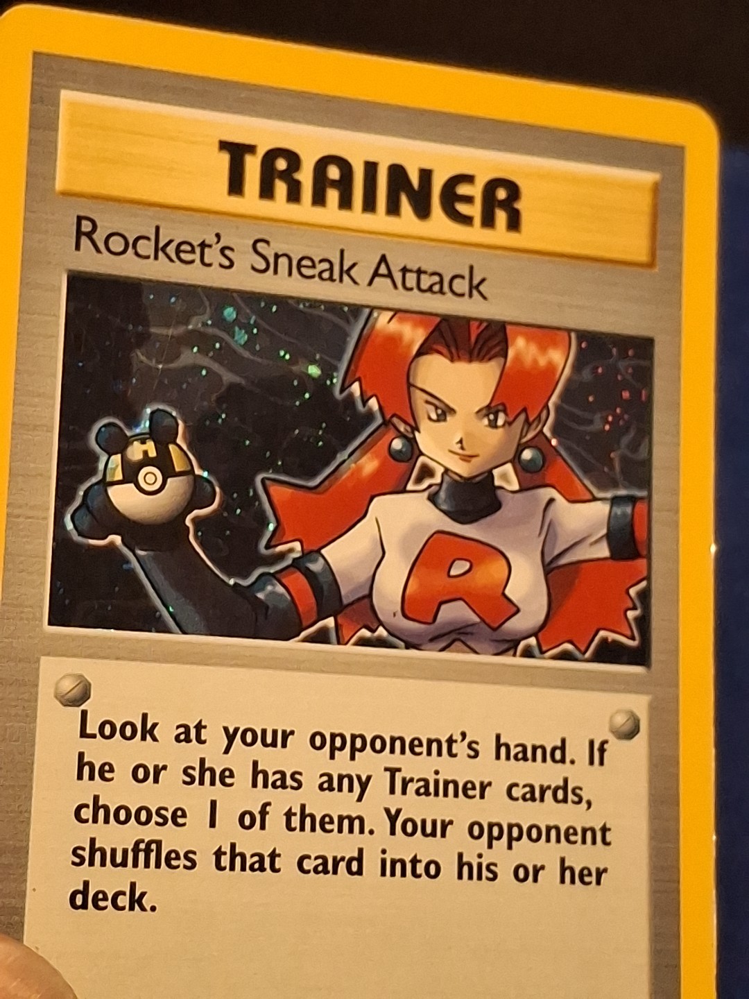 Rocket's Sneak Attack 16/82 Team Rocket Holo Any 3 Free Ship