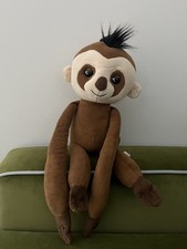 Fingerlings HUGS Interactive 2018 by WOWWEE Brown PLUSH BABY SLOTH Kingsley