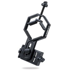 VANKEY Large Telescope Phone Mount, Metal Phone Adapter for Spotting Scope, M...