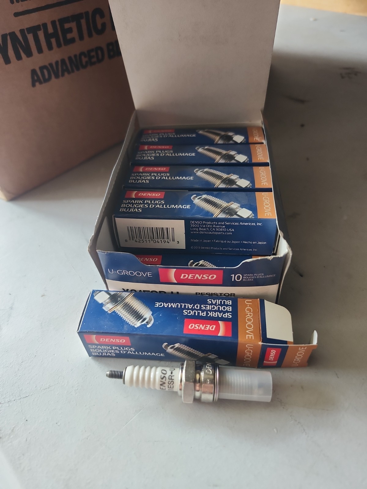 DENSO 4194 Spark Plug Standard box of 10