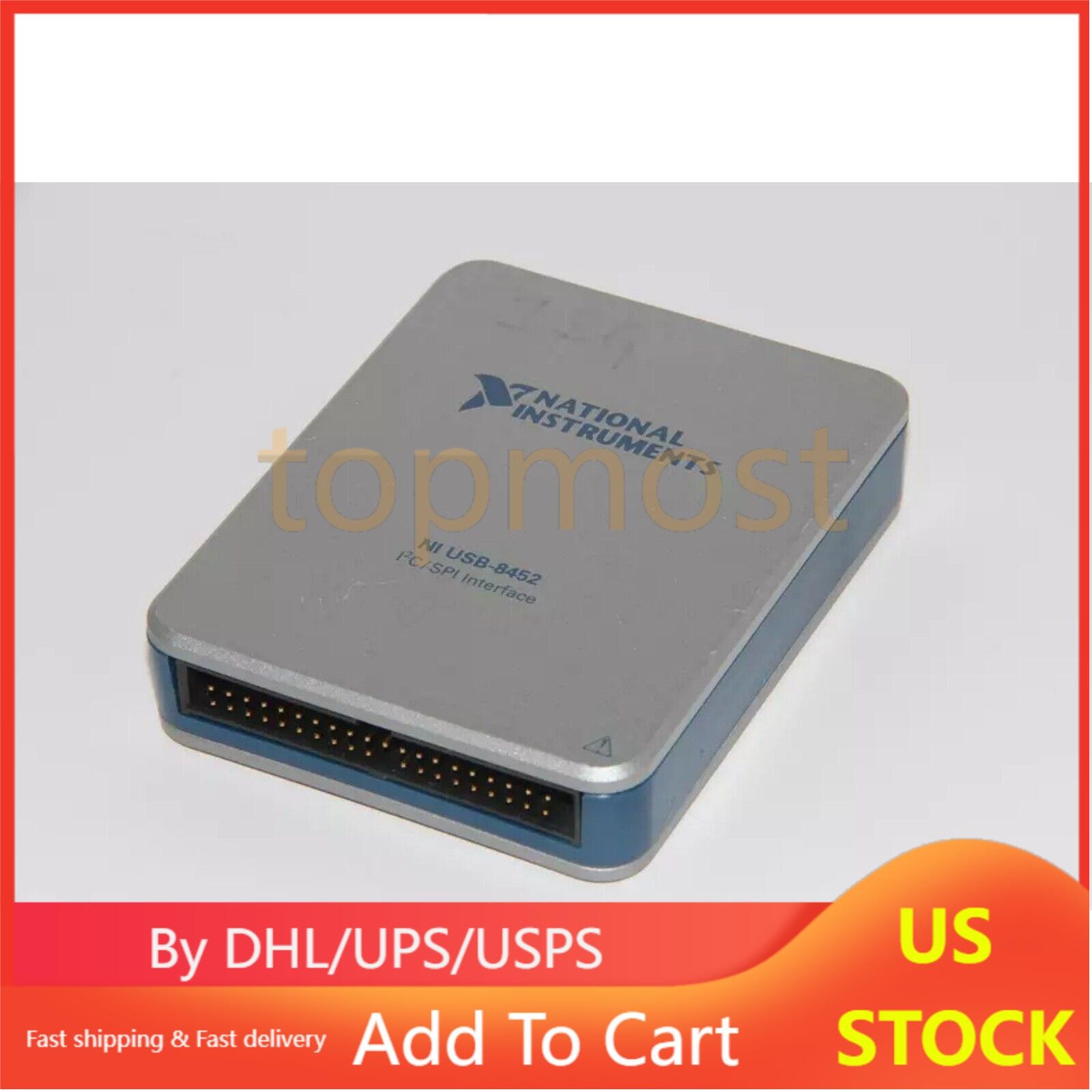 US Free TAX NEW NI USB-8452 USB8452 I²C/SPI Interface Device. | eBay