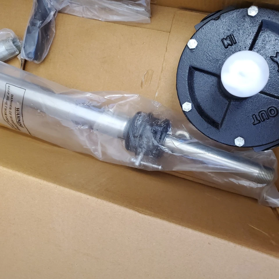 Modelo Dayton: -4VCR2 tambor retardante y bomba de barril LOTE-1082 Foto 2 de 4