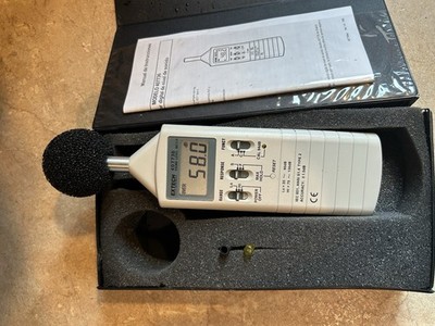 Extech 407736 Digital Sound Level Meter 35-130 dB ±1.5 dB Accuracy