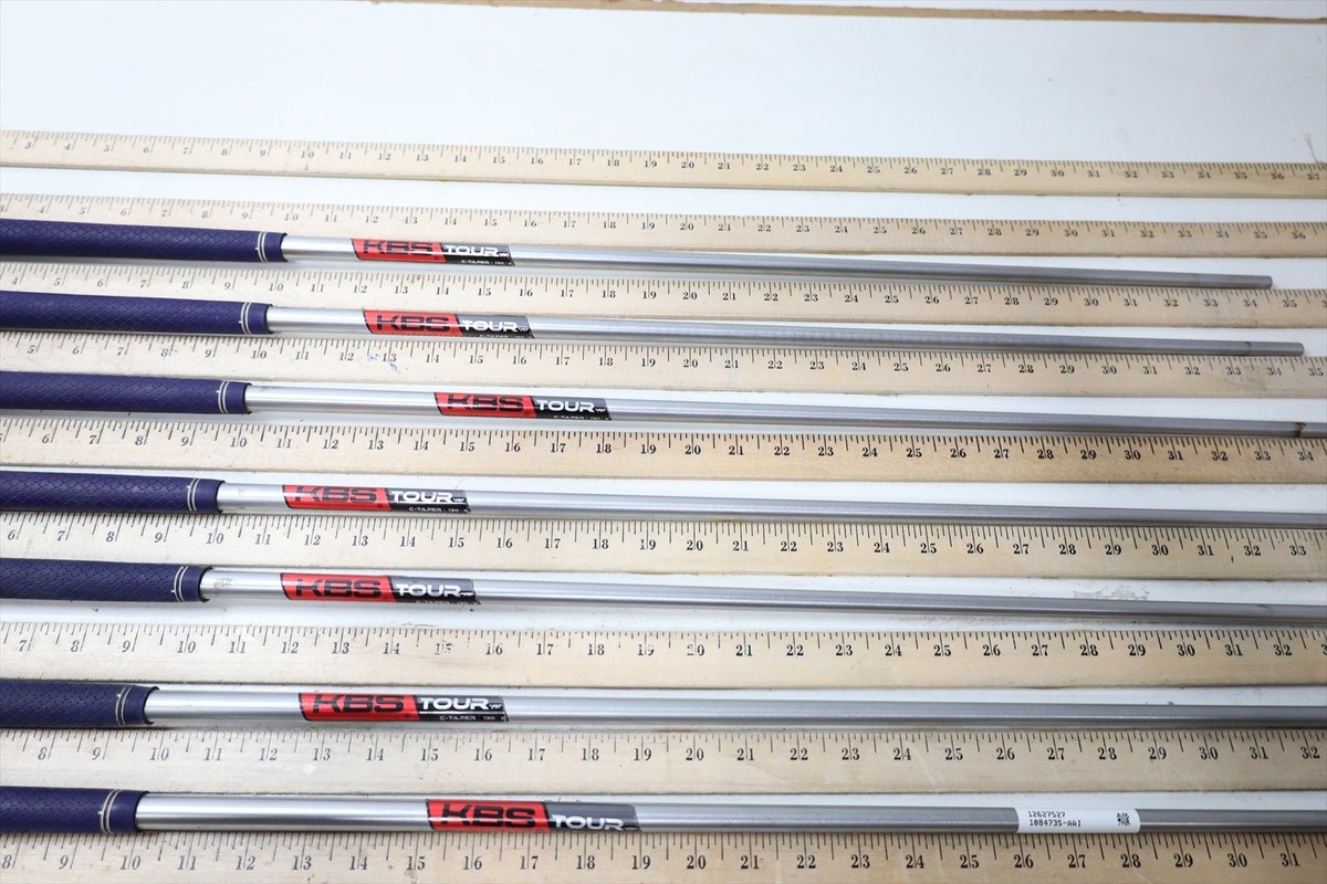 Jeu de tiges de fer Kbs C-Taper 130 x 130 g X-STIFF 34-37,5 7p .355 96573