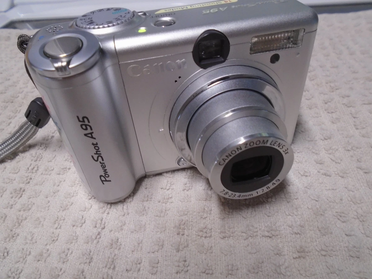 Canon PowerShot A95 1-4.9x Digital Zoom Digital Cameras for sale