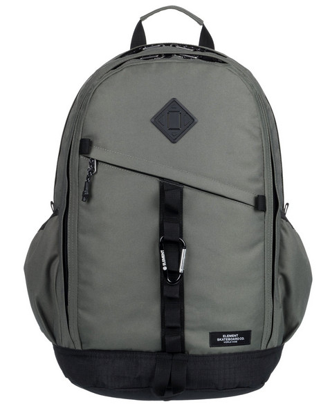 Sac à dos Element imperméable Cypress Vert Beetle neuf avec sangles porte-skate