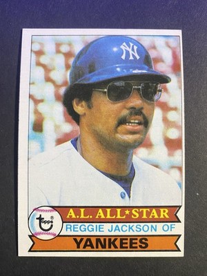1979 Topps Baseball Card Reggie Jackson New York Yankees #700 Hall of Famer (c)