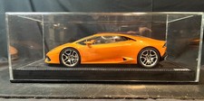 MR Collection Models Desk Display Model Orange Lamborghini Huracan LP 610-4
