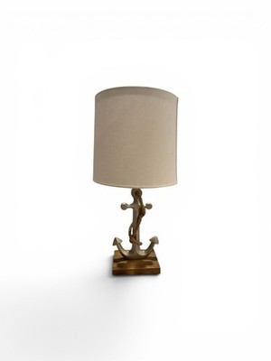 Saylor Anchor Table Lamp Nautical Coastal With Shade