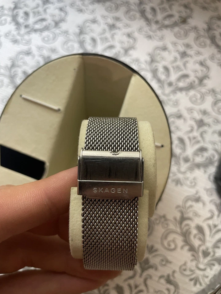 Skagen Flaster 02 DW5S1 银色 Gen 3 触摸屏 蓝牙 Android 智能手表 — 第 3/3 张图片