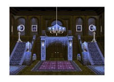 Haunted Mansion Backdrop 20x10ft,Spooky and Deserted House Backgrounds Hallow...