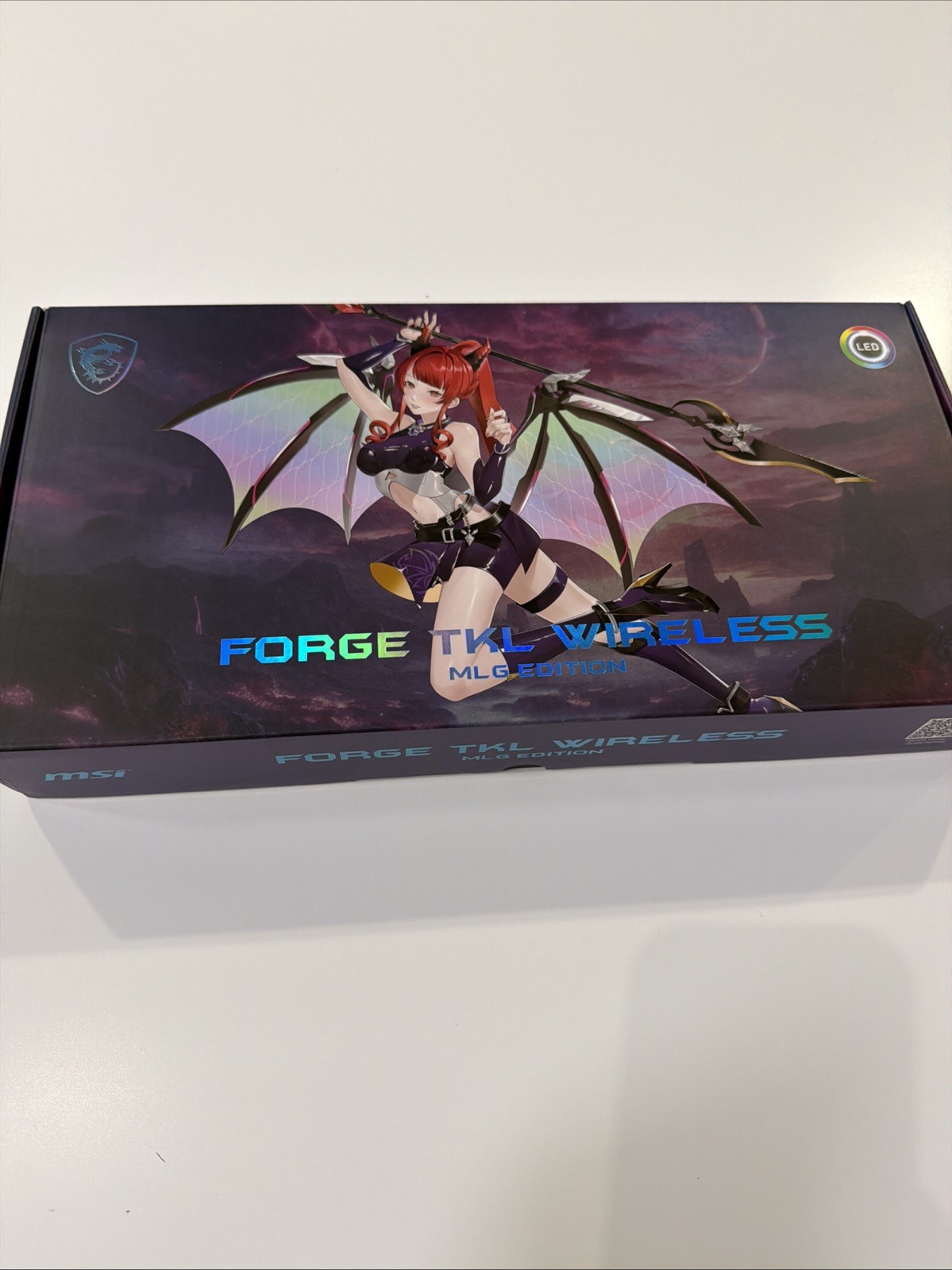 MSI Forge TKL Wireless MLG Edition Gaming Keyboard-Mechanica
