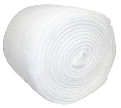 Zoro Select 2GJC5 30 in x 25 ft x 1 in Polyester Air Filter Roll, MERV