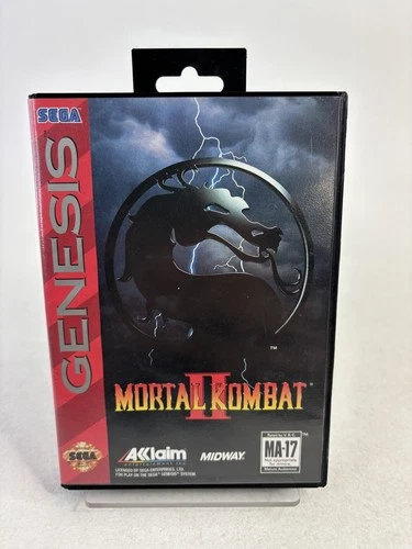 New ListingMortal Kombat II 2 (Sega Genesis, 1994)  Authentic, Video Game, Vintage