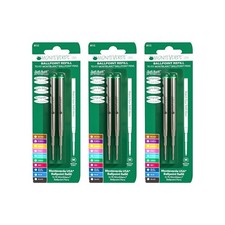 Monteverde USA Soft Roll Ballpoint Refill for Montblanc Pens - Green 6-Pack